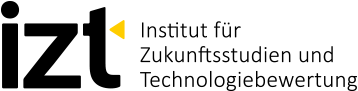Logo izt – Institut für Zukunftsstudien und Technologiebewertung gGmbH