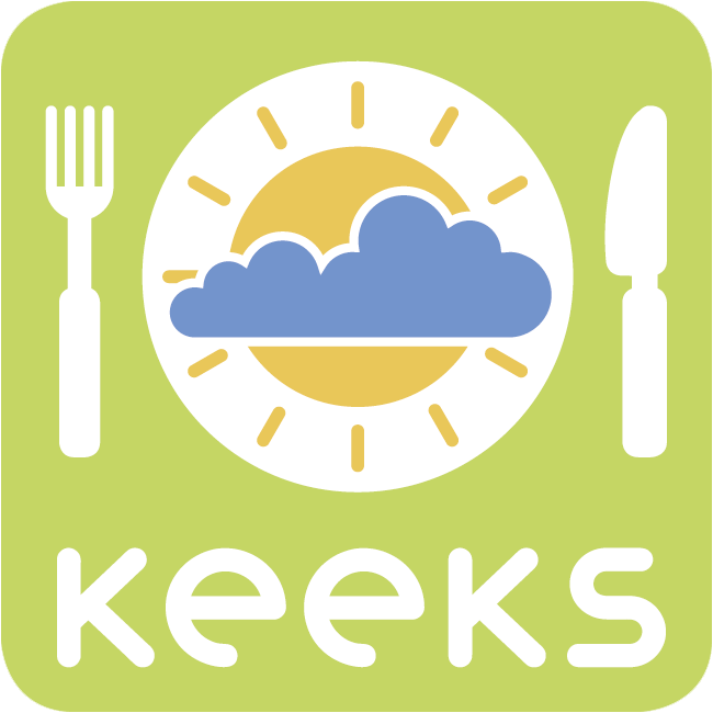 Logo KEEKS – Klima- und energieeffiziente Küche in Schulen